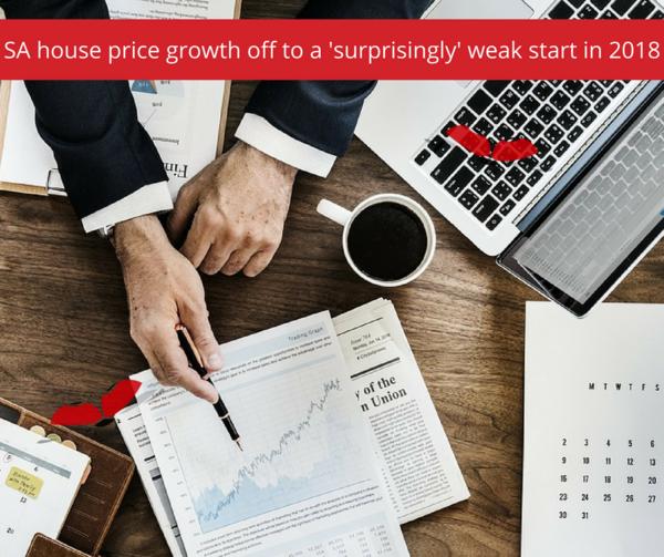 The average South African house price growth “surprised on the downside” for the first quarter of 2018, with the slowdown in Western Cape property prices playing a significant role. 
